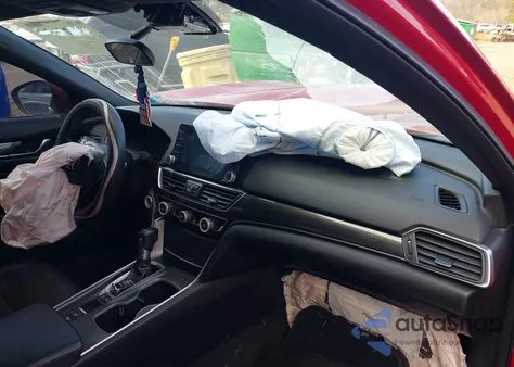 2018 Honda Accord Sport from USA, damaged, VIN 1HGCV1F36JA134899